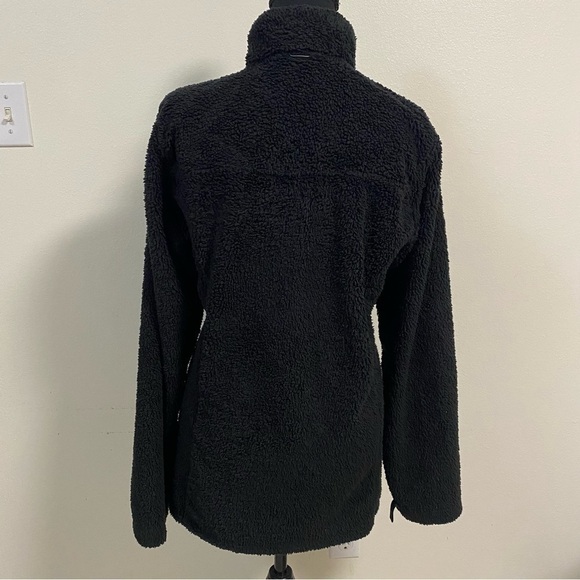 The North Face Jacket Women's Medium Black Osito Shaggy Fleece Full Zip Jacket - Picture 4 of 13